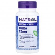Natrol, ДГЭА (DHEA), 25 мг, 180 таблеток
